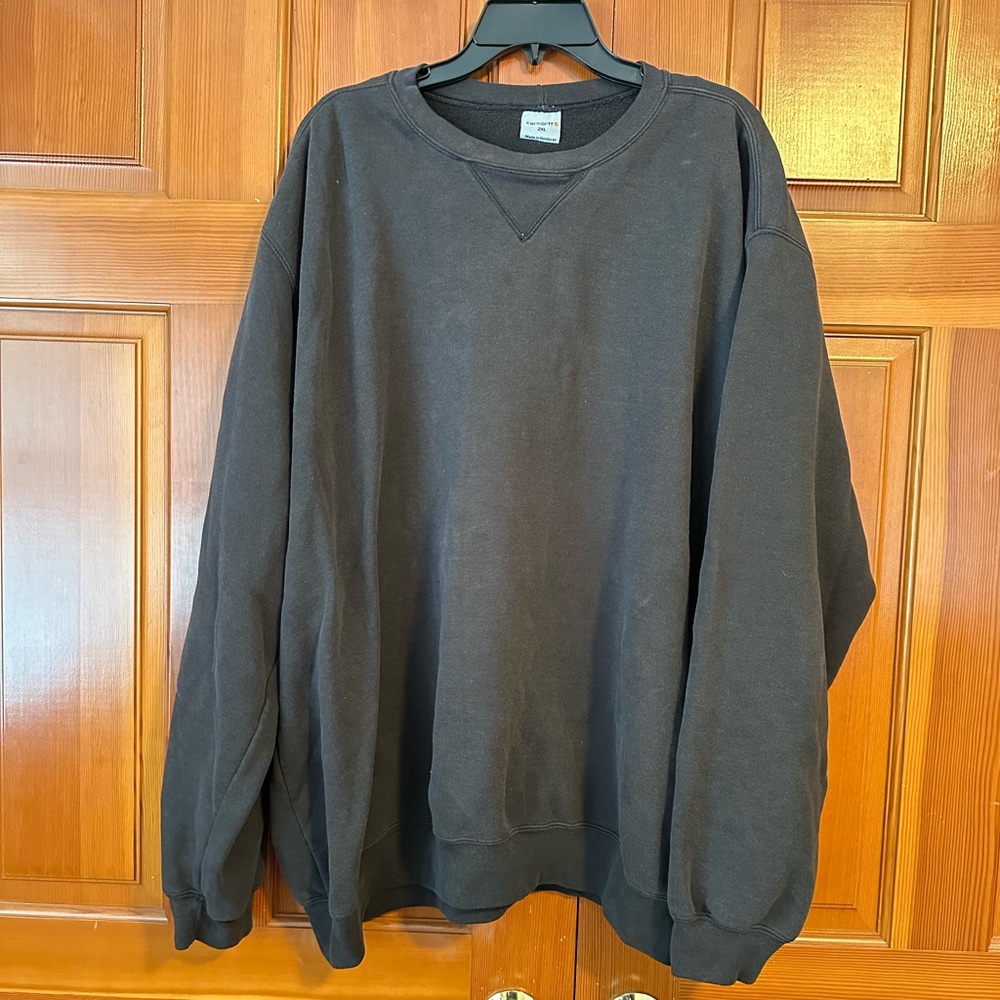 Carhartt Sweatshirt.  Black Size 2XL
